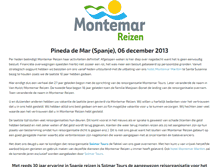 Tablet Screenshot of montemar.nl